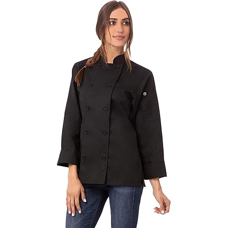 Women's Sofia Chef Coat: The Culinary Expert's Wardrobe Staple