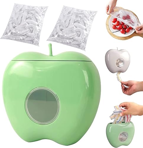 Caja de almacenamiento de plástico, caja de almacenamiento de bolsa de almacenamiento con 100 películas adhesivas, sin perforaciones, de gran