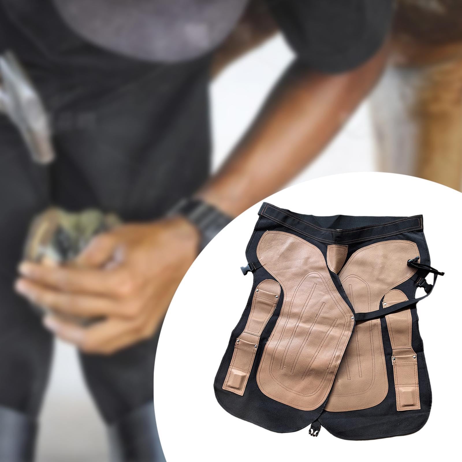 Grembiule da maniscalco for con tasche portautensili for equini for la rifinitura degli zoccoli Attrezzatura for la rifinitura degli zoccoli Accessori for la cura del cavallo Grembiule da cavaliere