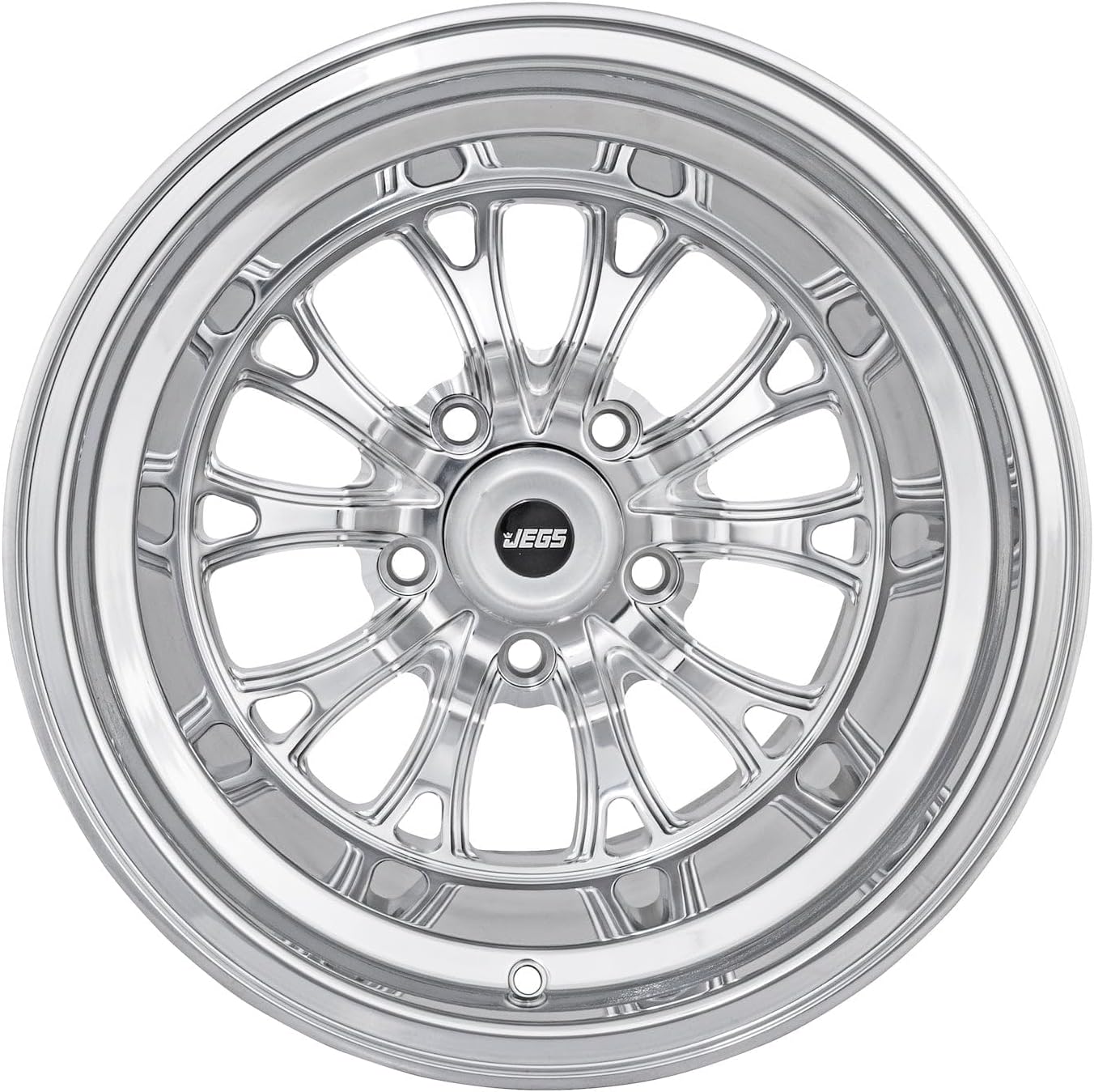JEGS SSR Spike Wheel [Size: 15" x 10"] Fully Polished