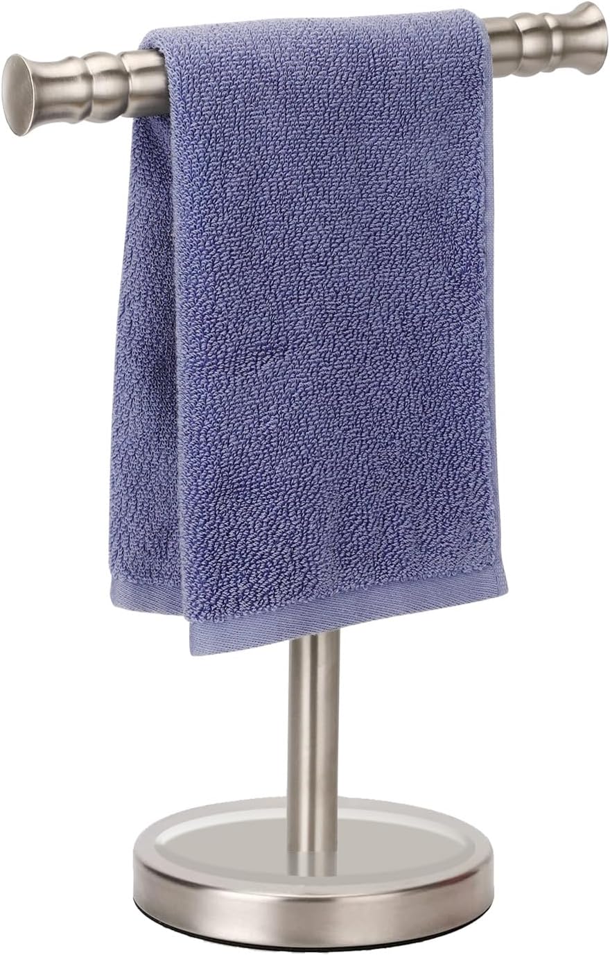 Amazon.com: Sfemn Hand Towel Holder Stand for Bathroom Vanity Countertop SUS304 Stainless Steel ...