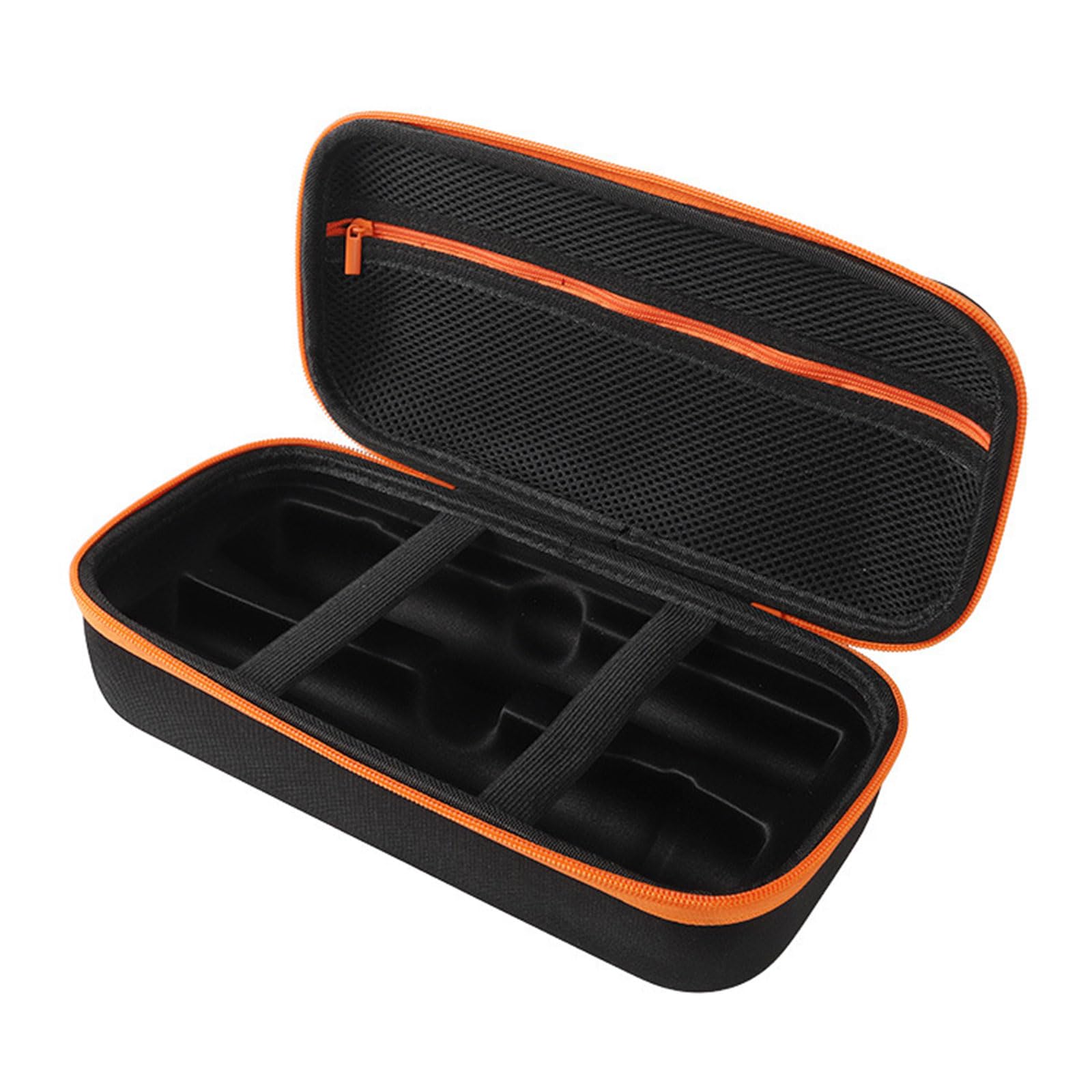 DIMITU Suitable for Wireless Double Microphone Handheld Double Mic Travel Bag Portable Microphone Storage Hard Case Outdoor Cas