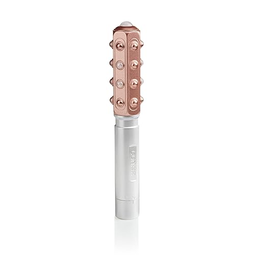 True Glow by Conair - Rodillo de belleza de masaje facial con pilas, rodillo facial estimulante
