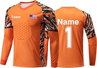 Custom Goalkeeper Jersey Soccer for Kids Adult Soccer Goalie Jersey Personalized