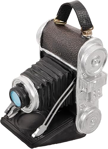 Cabilock Retro Camera Model Resin Craft Photo Prop Vintage Miniature Camera Toy for Photographer Decor