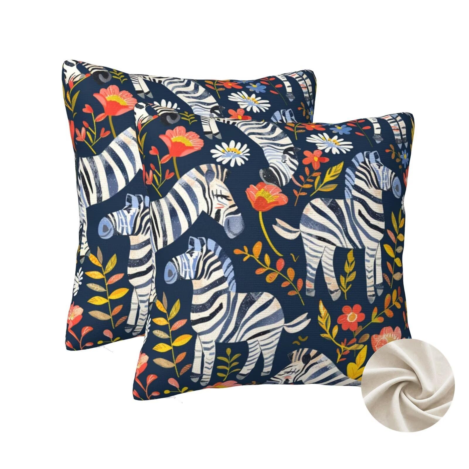 Housse coussin canapé 50x50 lot de 2 taies douces pour en finir avec la déco triste