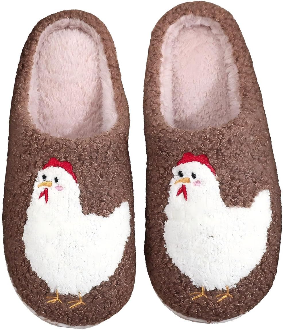 LNERIP Fluffy Memory Foam Slippers For Women Men Warm Cozy Plush Fuzzy Cushion Slipper Slip-on House Shoes for Indoor Outdoor