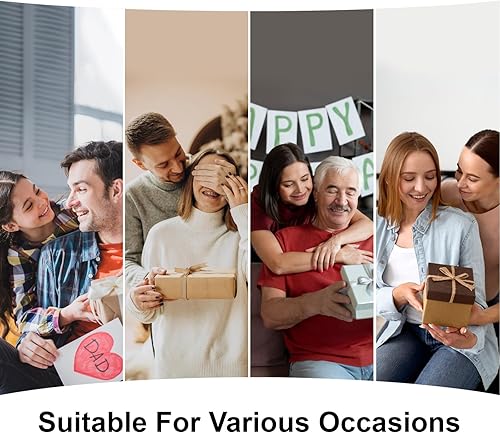 Miniatura 7 de Life Would Suc - Macetas blancas para suculentas sin plantas, divertidas macetas con bandeja de bambú, maceta de interior para mujeres, amigos,