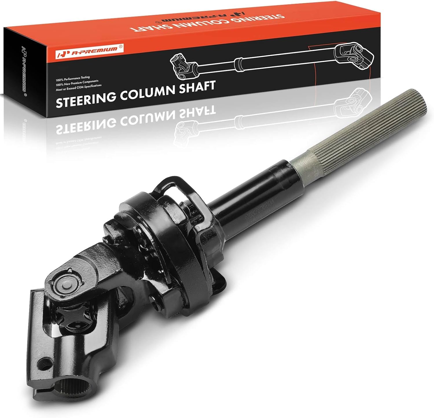 A-Premium Upper Intermediate Steering Shaft Steering Column Shaft Compatible with Toyota 4Runner 2003-2009, FJ Cruiser 2007-2010, Replace # 4522035170