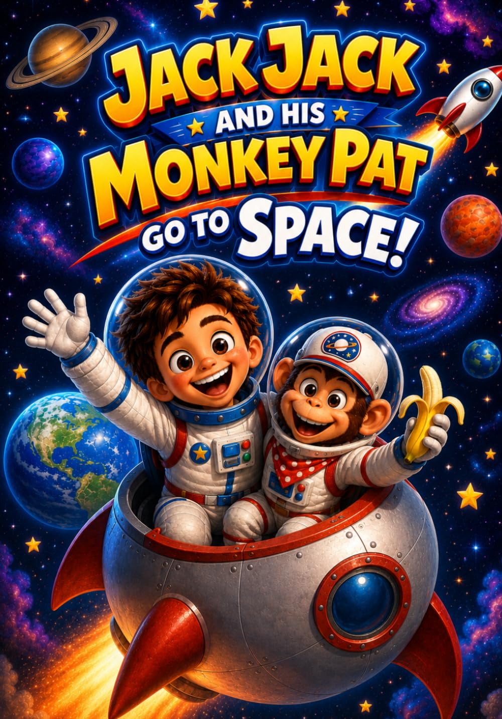 Jack Jack and His Monkey Pat: Go To Space