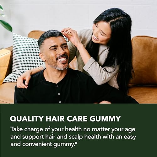 Miniatura 5 de Gomitas Saw Palmetto para hombres  Suplemento de palma enana americana y bloqueador de DHT para la salud del cabello y calvicie con patrón masculino