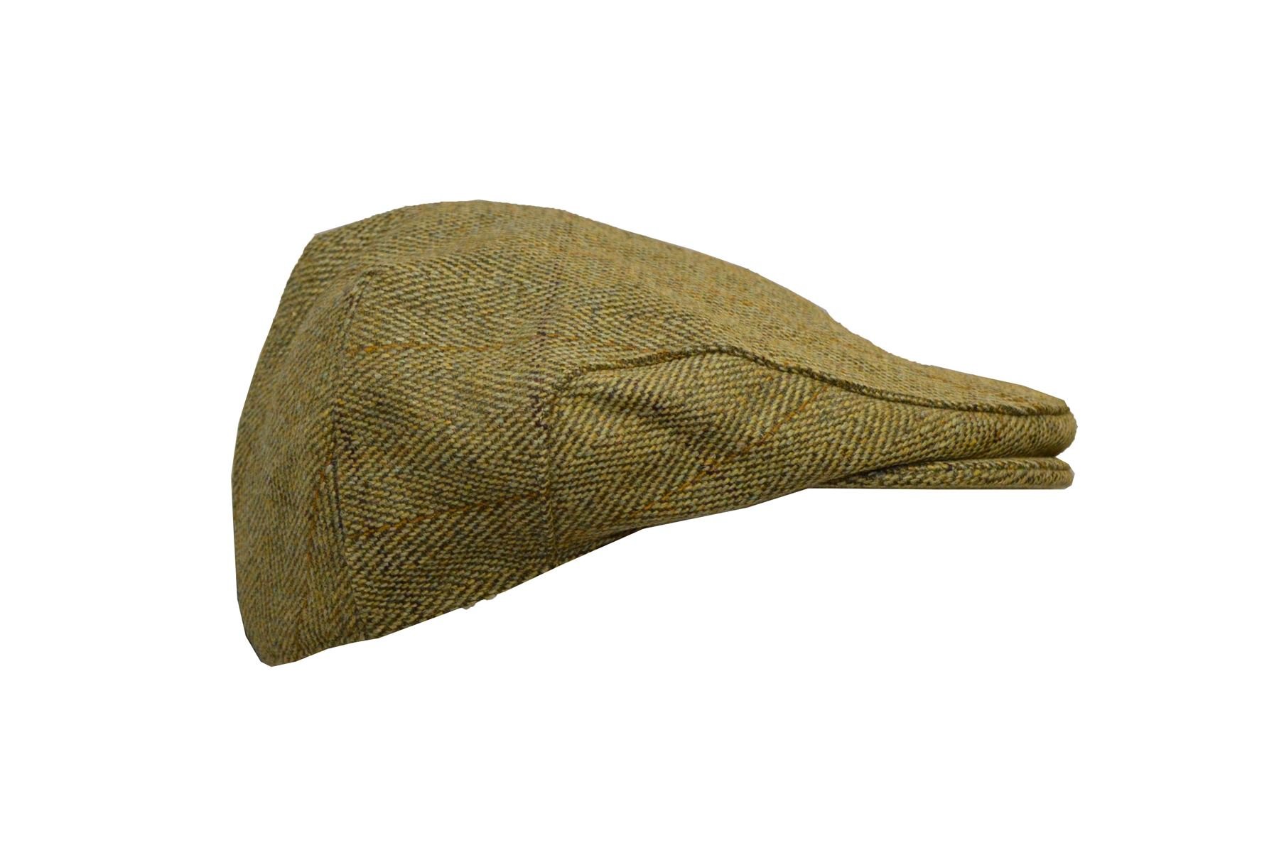 WALKER AND HAWKES - Berretto Piatto Derby Tweed Impermeabile Dainton