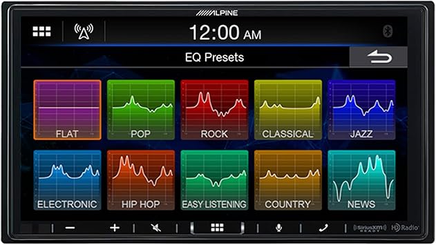 Alpine iLX-407 Shallow Chassis 7-Inch Multimedia Receiver with Apple Carplay and Android Auto