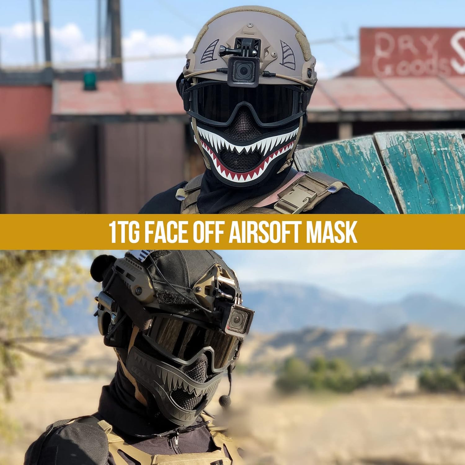 Onetigris - Brandclub - OneTigris Airsoft Lower face mask