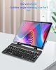 Bluetooth Katlanabilir Klavye, Standlı ve Taşınabilir, Windows iOS Android iPhone ve Tablet ile Uyumlu Seyahat Klavyesi