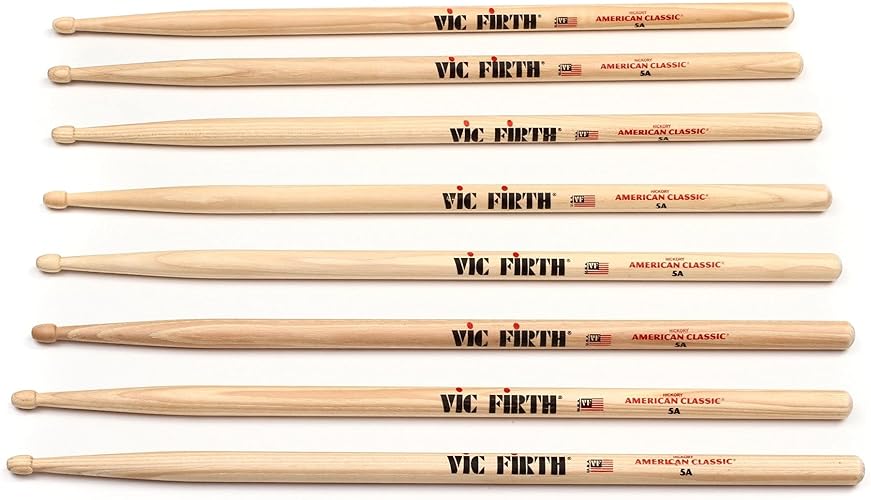 Vic Firth Compra 3 pares de palos 5A, obtén 1 par gratis 5A