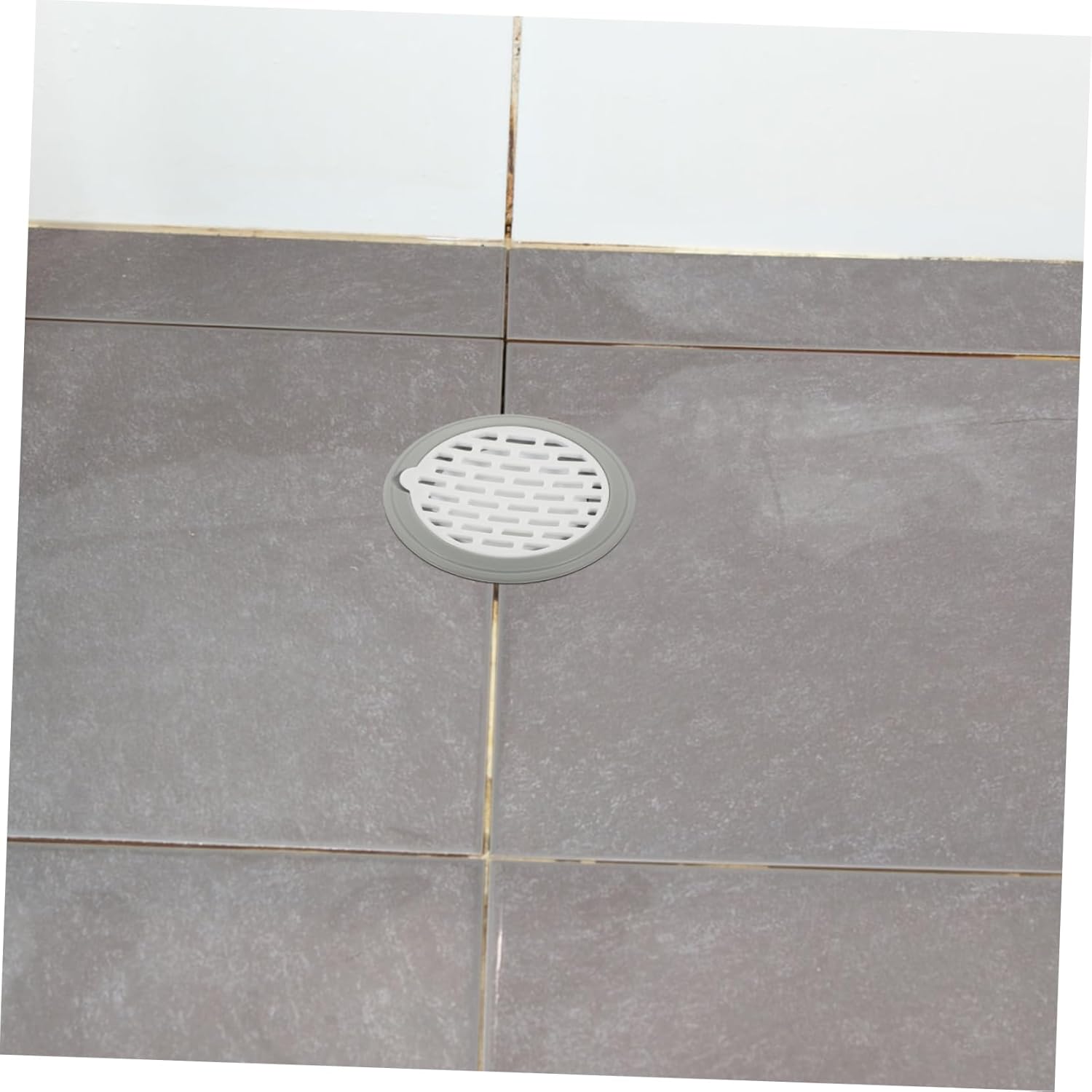 Drain Backflow Core 3Pcs Floor Drain Sink stoppers Sink Drain Pipe Anti-backflow Toilet Sewer Filtering Cover Rubber Floor Drain Cover abs Hair Proof Floor Drain stoppers (Color : White, Size : 8.5X