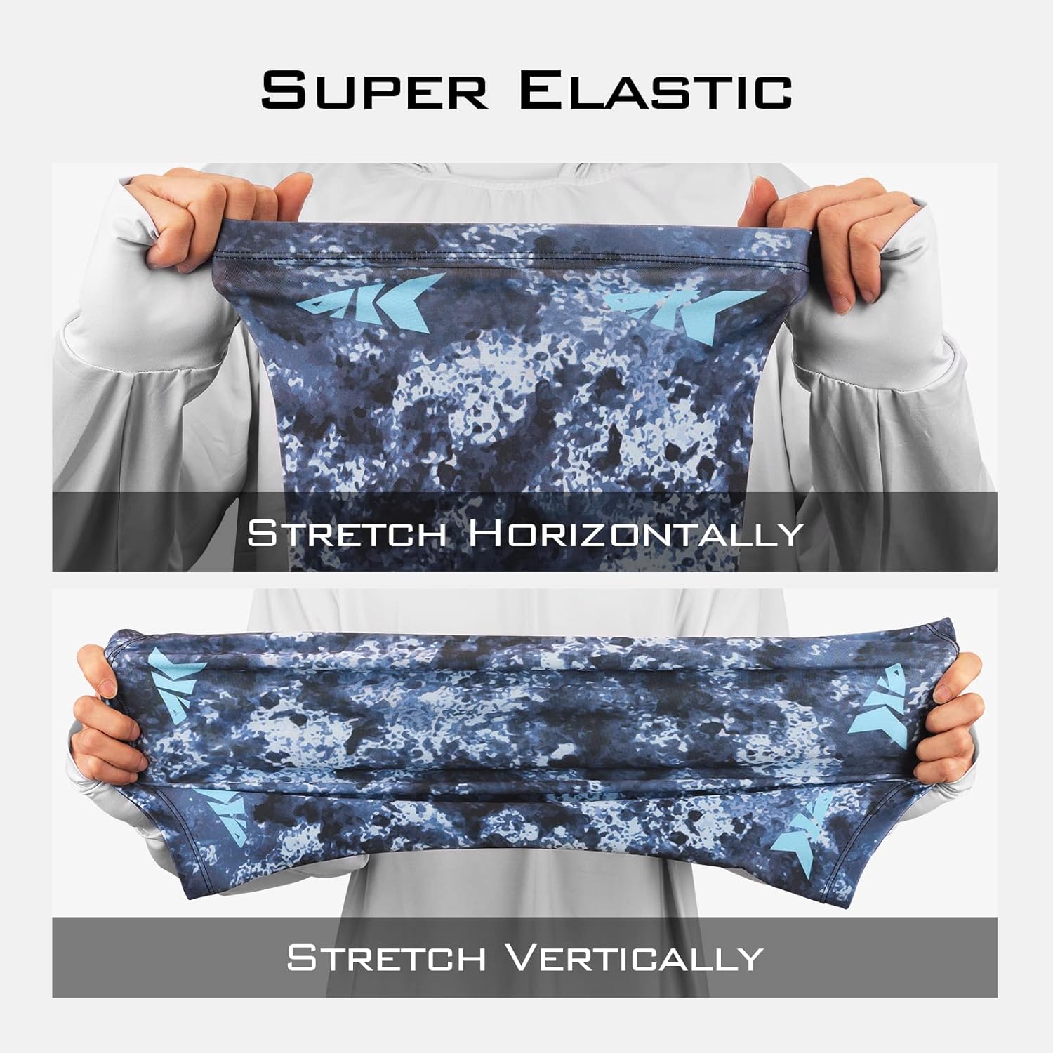 Miniatura 3 de KastKing La Sal - Polaina de cuello UPF 50+, pasamontañas, polaina de cuello para hombres y mujeres, protector facial para pesca, senderismo