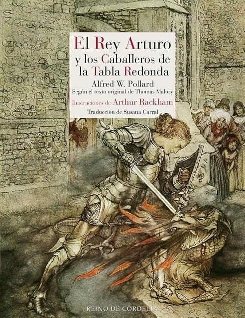 Portada de El Rey Arturo y los caballeros de la Tabla Redonda