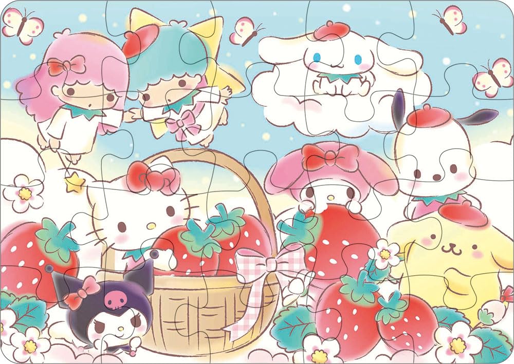 Amazon.co.jp: 【日本製】ビバリー 知育パズル サンリオキャラクターズ