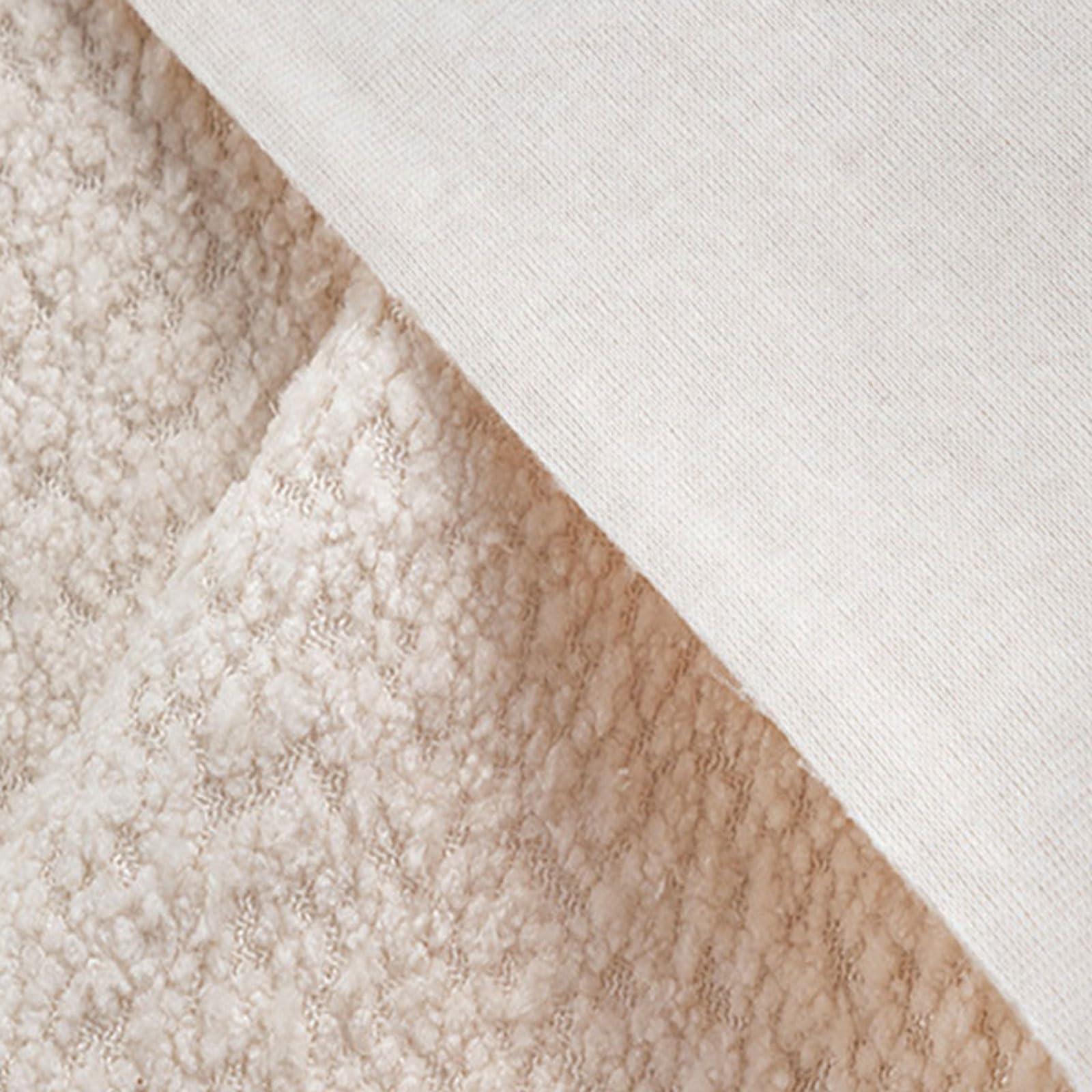 Materiał polarowy Sherpa Tkanina owcza, miękka tkanina ze sztucznego futra do robienia koców na sofę, narzut, kołder, pościeli, zabawek i projektów DIY, 50x148cm(Pink)