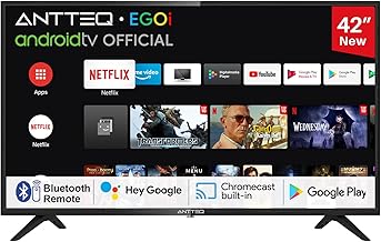 Google TV 42 Inch Smart TV with Voice Assistant, Store for Apps, YouTube, Netflix, Streaming Movies and Series 2025