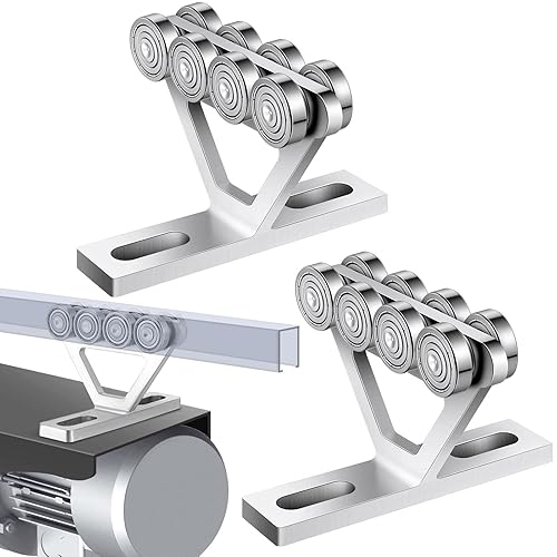 2 ruedas de instalación de polipasto eléctrico para 1-58 pulgadas de ancho y todos 1-58 pulgadas montaje de carretilla eléctrico silencioso para