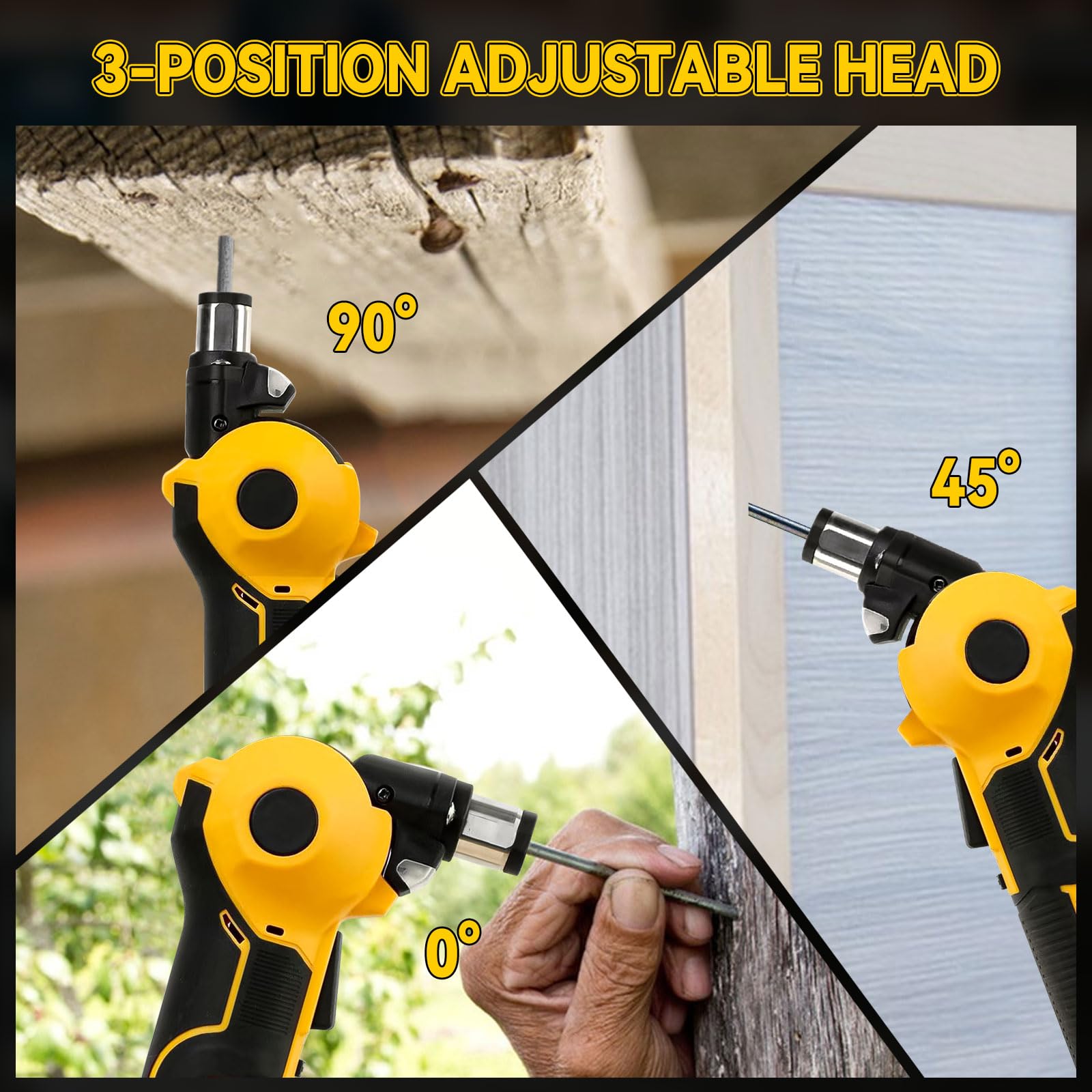 Marteau automatique Dewalt 20 V, marteau à clou électrique avec tête réglable, pince magnétique pour bois et métaux mous