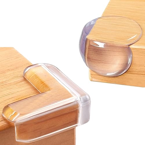 Miniatura 1 de Protector de esquina para bebé paquete de 24 protectores  Protector de esquina de muebles y parachoques de seguridad de bordes  Parachoques y cojín