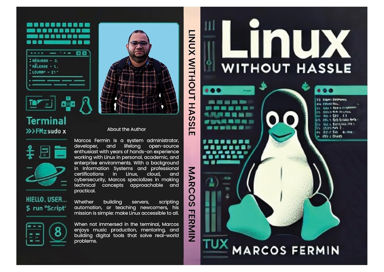 LINUX WITHOUT HASSLE: Linux Without Hassle: A Beginner-to-Advanced Guide to Command Line, Security, and System Administration      Kindle Edition