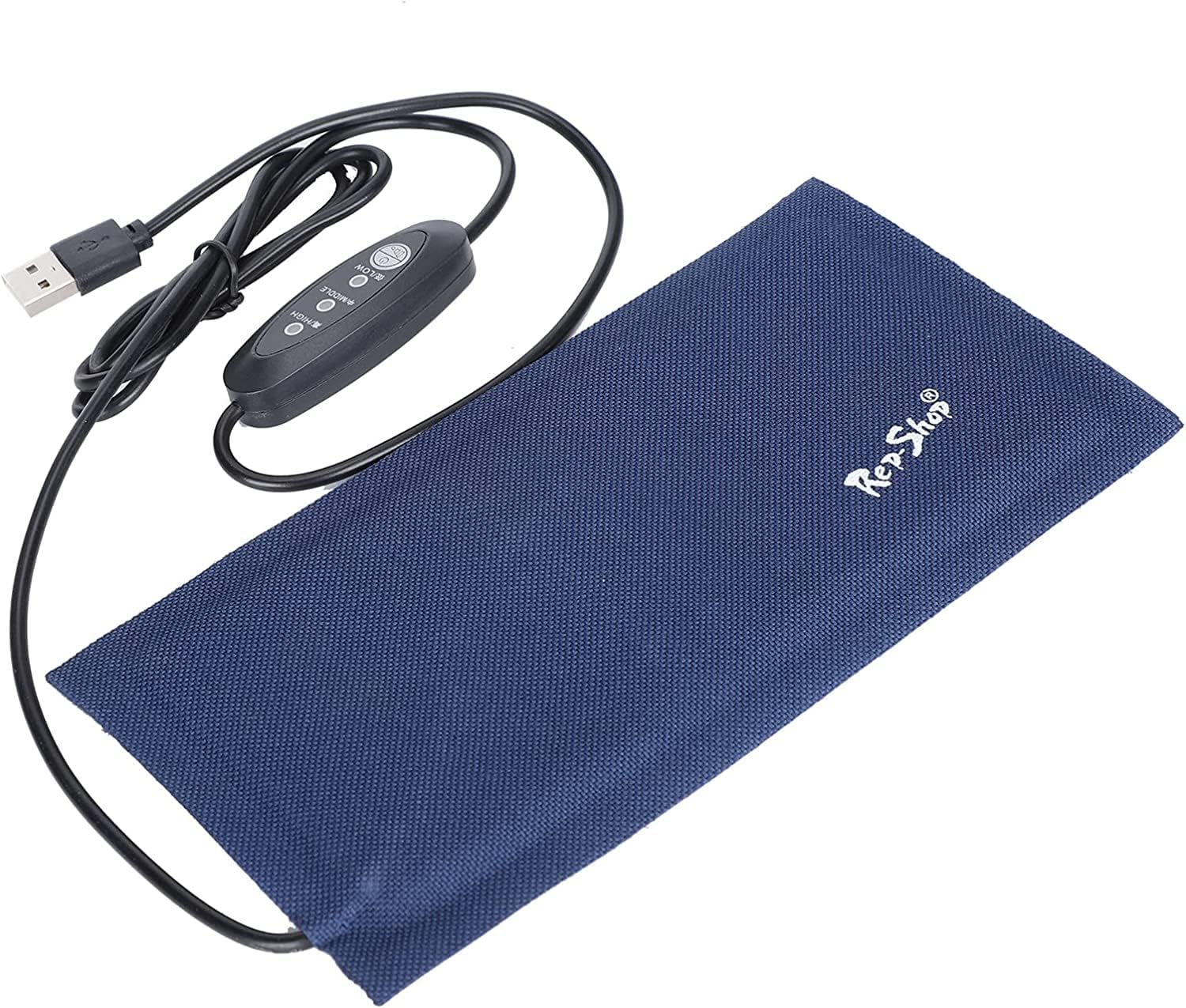 Reptile Heat Mat Reptiles Pet Heating Mat, USB Electric Heated Carpet Pad Keep Reptile Tank Terrarium Warm, Adjustable Temperature (Size : Small)