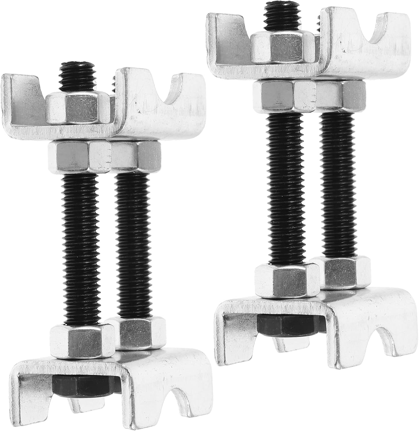 1pair Adjustable Spring Compressor Tool Compact Adjuster for Cars Construction Versatile Use Different Types of Shock Absorbers Lightweight and Portable Design