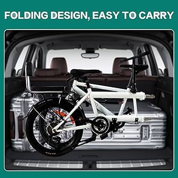 Amazon | タンデムバイク、シティタンデム自転車、20インチ折りたたみ Amazon | タンデムバイク、シティタンデム自転車、20インチ折りたたみ