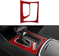 Vista 17 de Para 2011 2012 2013 2014 Dodge Charger Accesorios Consola central Aire Acondicionado Interruptor de Volumen Panel de Fibra de Carbono Pegatina