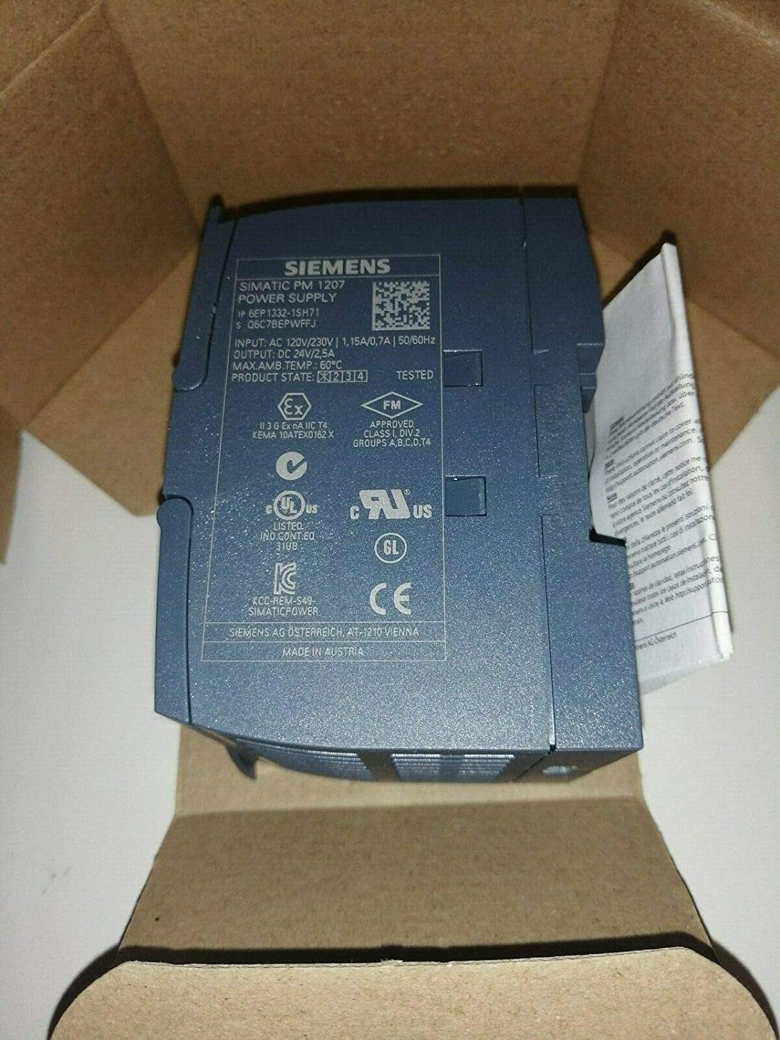 Amazon.co.jp: 6EP1332-1SH71 S7-1200 Power Module PM1207 6EP1 Amazon.co.jp: 6EP1332-1SH71 S7-1200 Power Module PM1207 6EP1