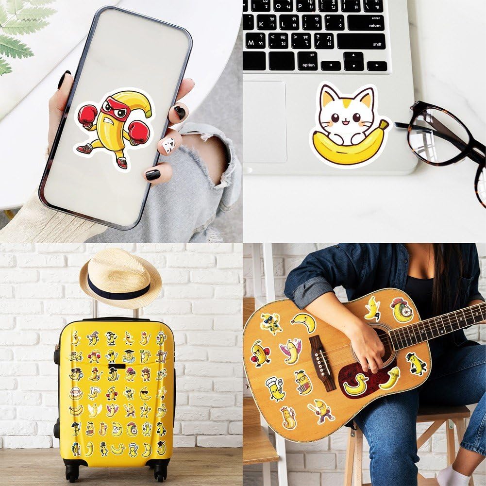 Lot De 50 Autocollants Tendance Pour Les Amateurs De Musique, Symboles Musicaux Pour Guitare, Ordinateur Portable, Bouteille D'eau, Téléphone