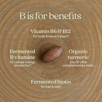 New Chapter Fermented Coenzyme B Complex, 30 Count