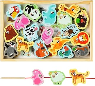 Vicloon Magnetisk fiskespel för barn, leksaker för fiskdammar för vilda djur, fiskespel, Montessori-spel, interaktiva pedagogiska leksaker för barn, present för 3-5 år - Amazon Deal & Rabatt