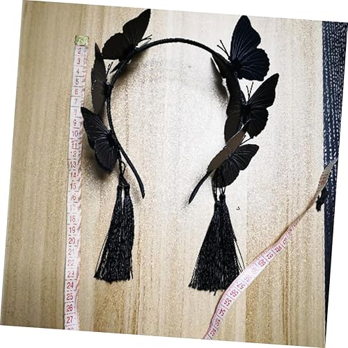 Miniatura 5 de FOMIYES Diadema gótica para el cabello, diadema de hadas, accesorios para el cabello, accesorios para el cabello, accesorios de disfraces de