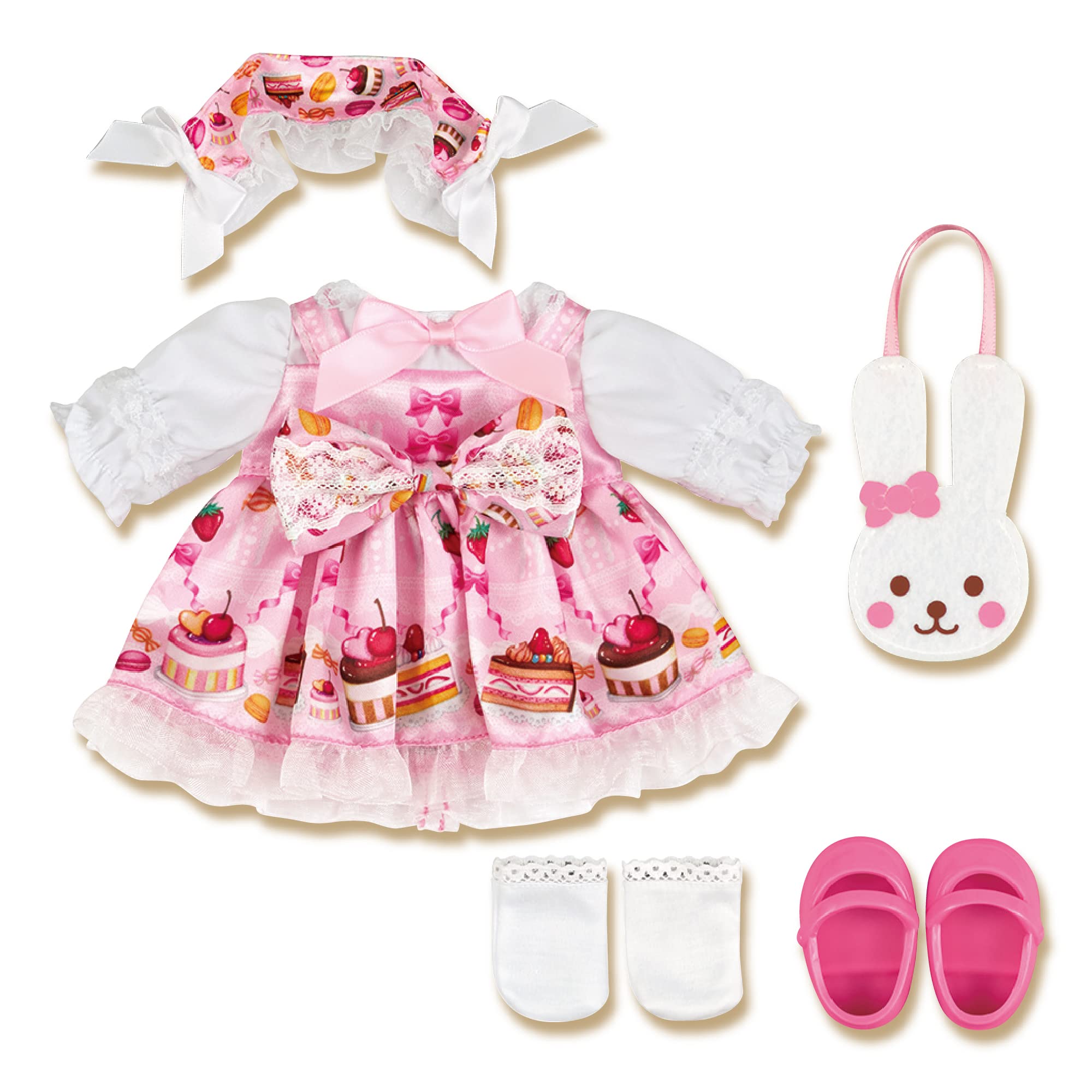 Mell-chan Dress-up Set, Sweets Full Furifuri Outfit