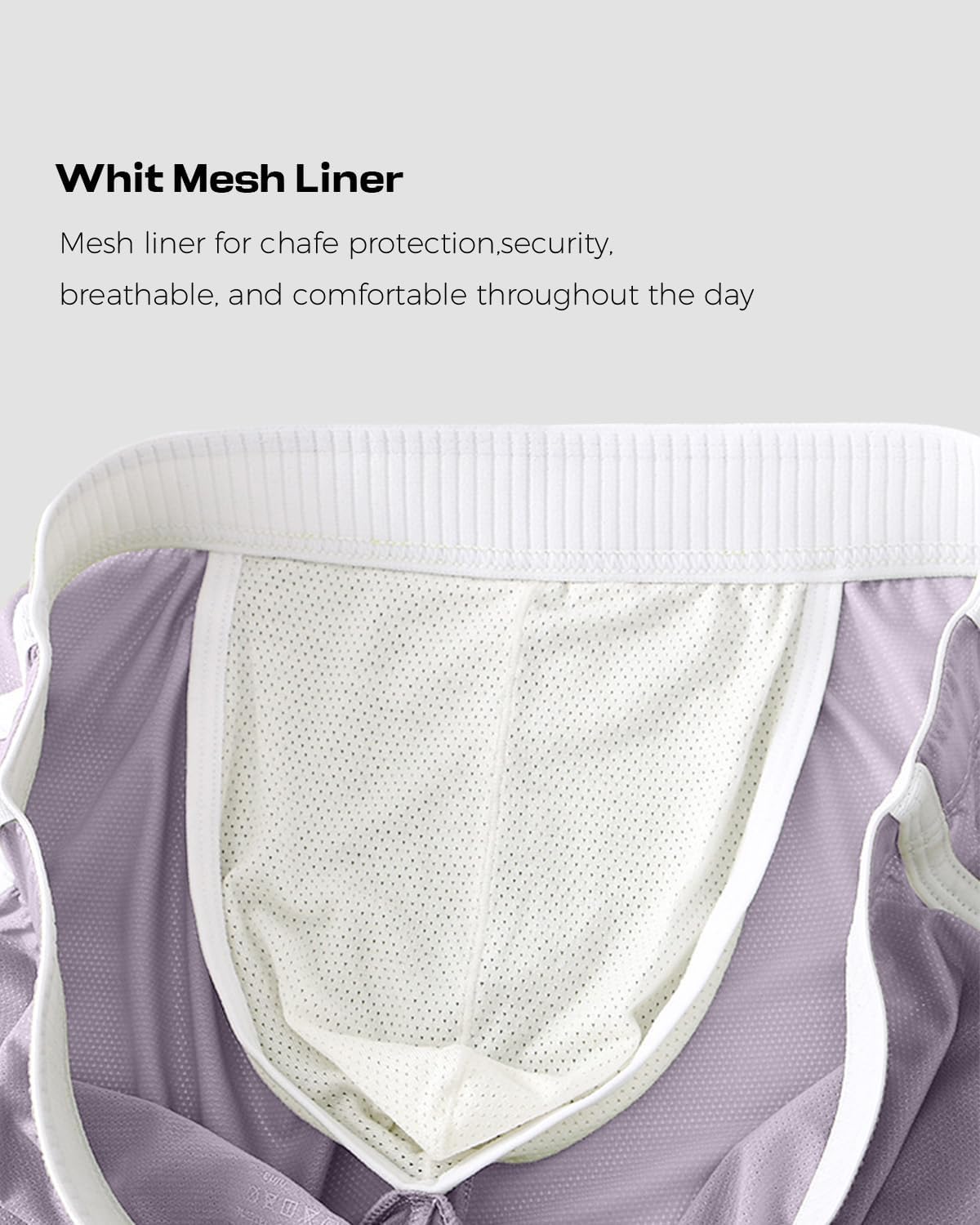 MIZOK Mens Boxer Shorts Underwear Sexy Breathable boxers for men Lounge Shorts with Mesh Liner - Image 6