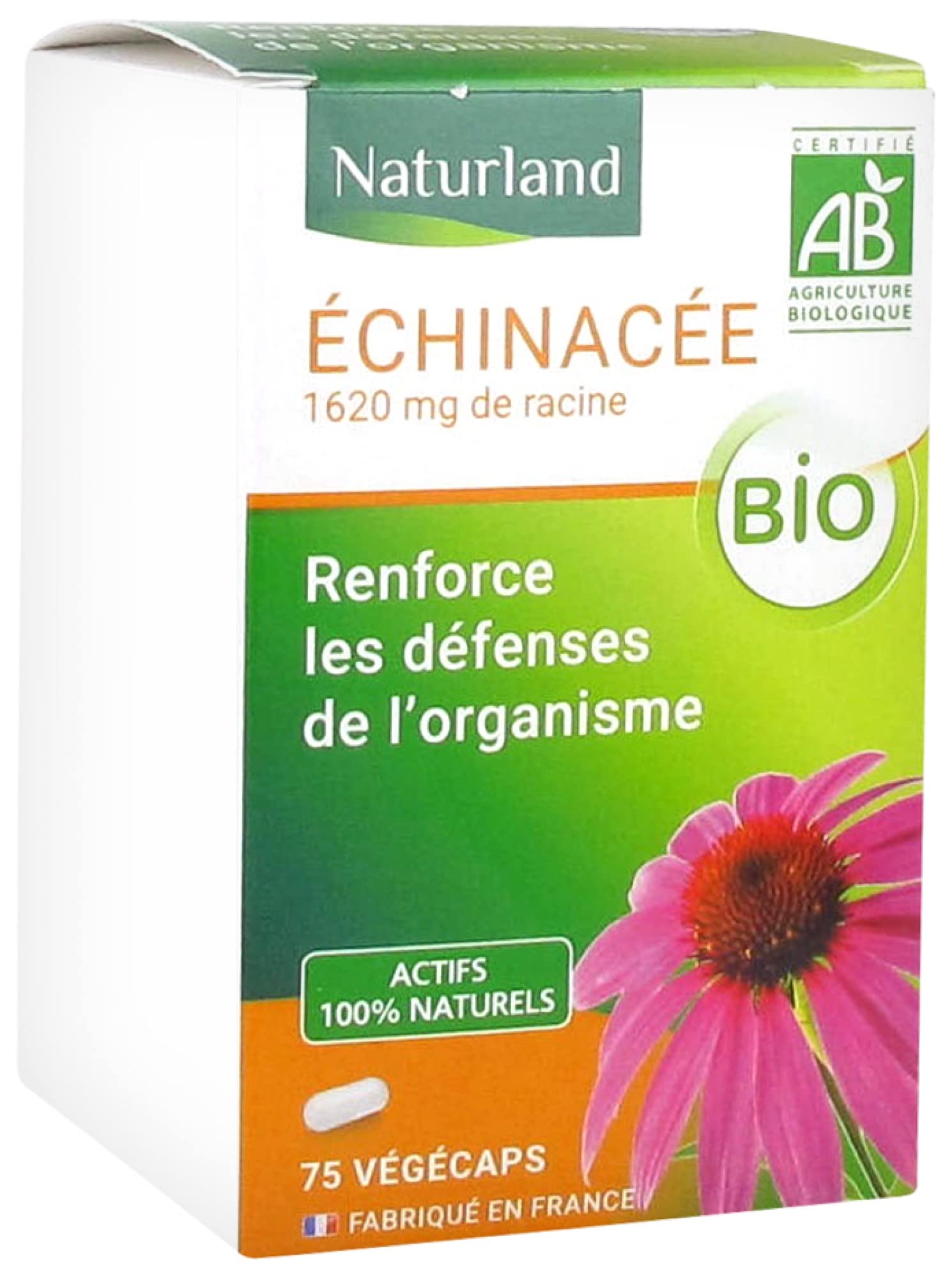 Naturland Échinacée Bio 75 Végécaps