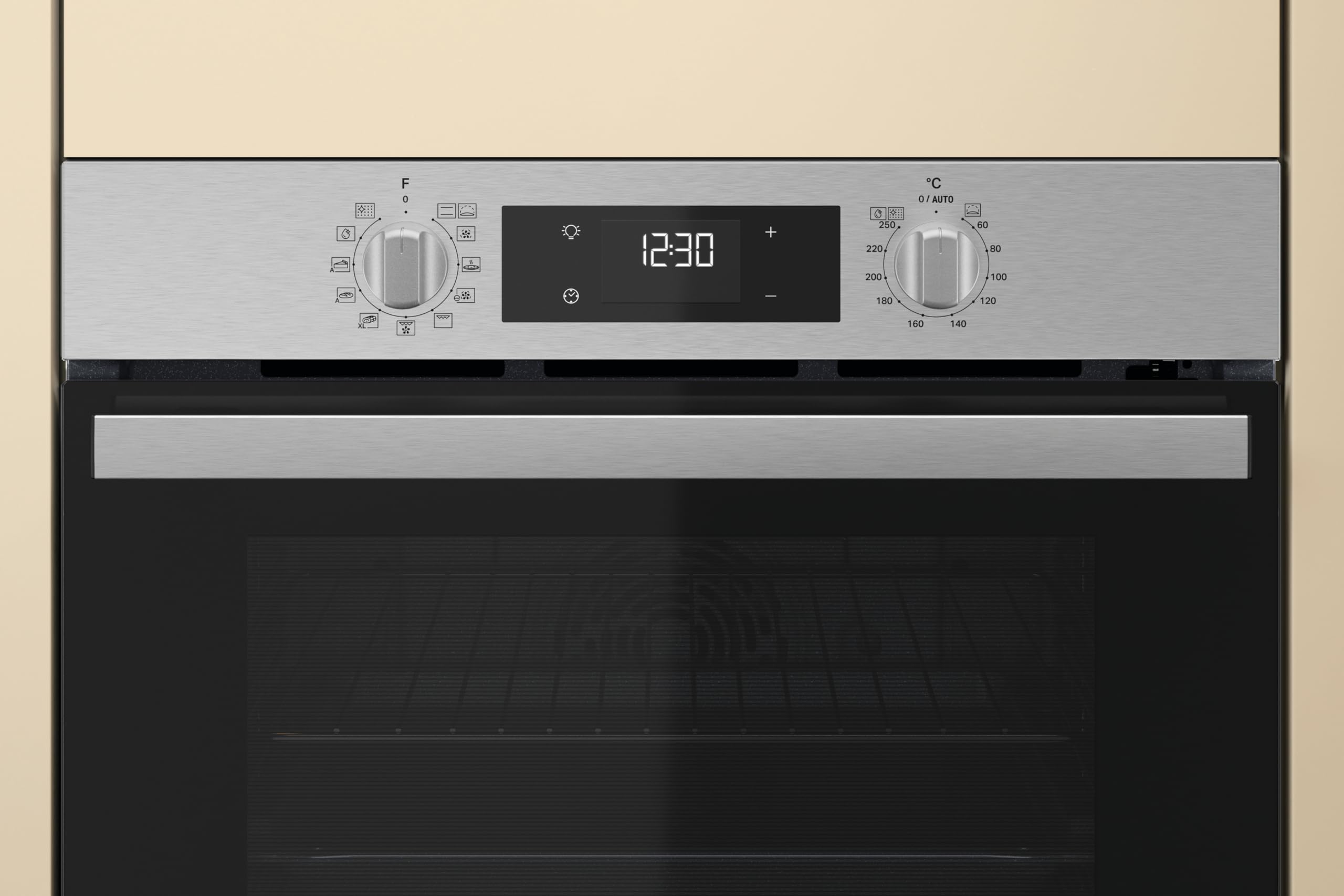 Whirlpool OMR58RR0X - Forno Multifunzione Da Incasso, Elettrico, Ventilato, Pirolitico, Capacità 71L, Acciaio Inox, Classe A+. Cook 3, Cool Door, Easy Clean. 59,5 x 59,5 x 55,1cm
