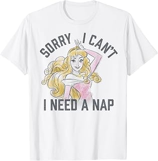Sleeping Beauty Aurora Sorry I Can't I Need A Nap T-Shirt