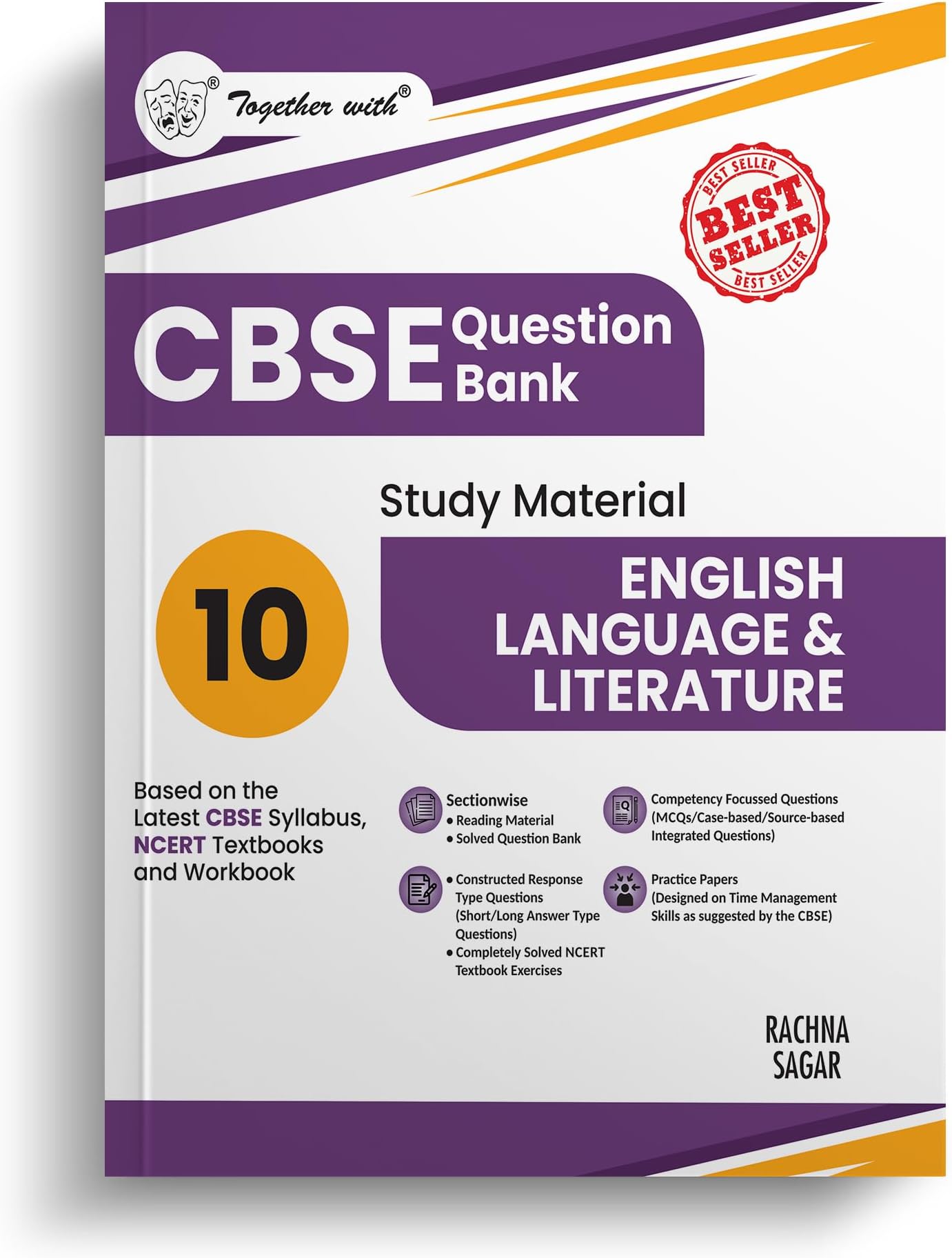 Together with CBSE Question Bank Class 10 English Language & Literature for 2025-26 Exam (Chapterwise & Topicwise)