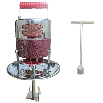 Ganga Electric Madhani Machine Curd Percolator 60W 7L Capacity (Copper Winding, Double Ball-Bearing)
