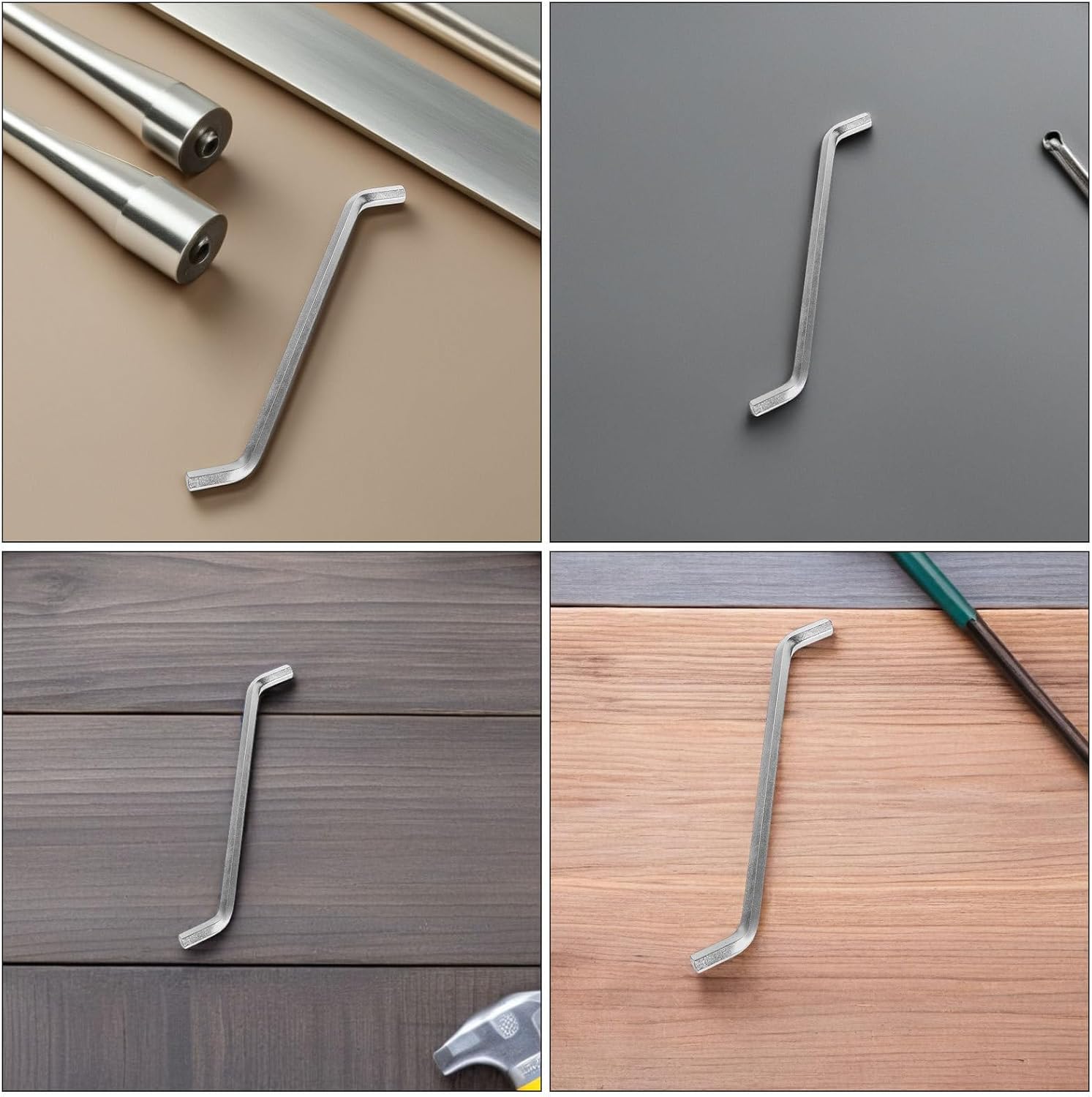 4 Pack Garbage Disposal Key Wrench Stainless Steel Unjamming Tool