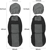Vista 6 de VarCozy Fundas de asiento de coche PolyPro