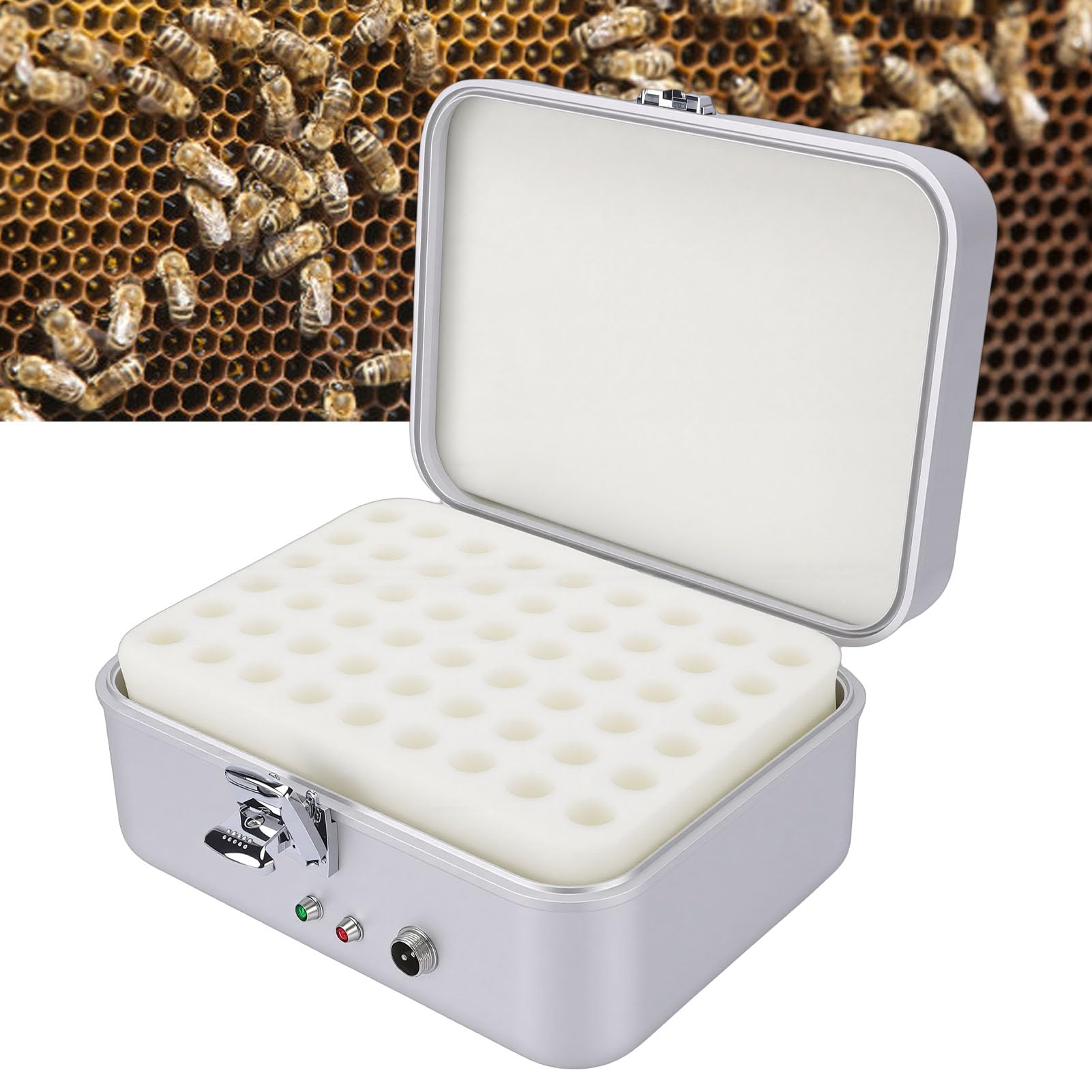Generic Incubatrice Automatica Queen Bee con Design Intuitivo per Apicoltori Principianti Ed Esperti