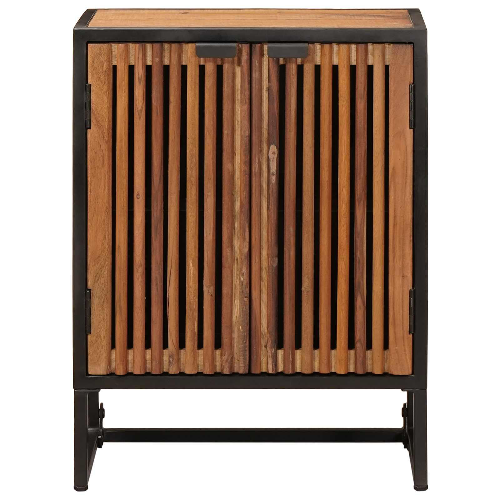 Credenza in legno massiccio di mango, 53 x 30 x 70 cm